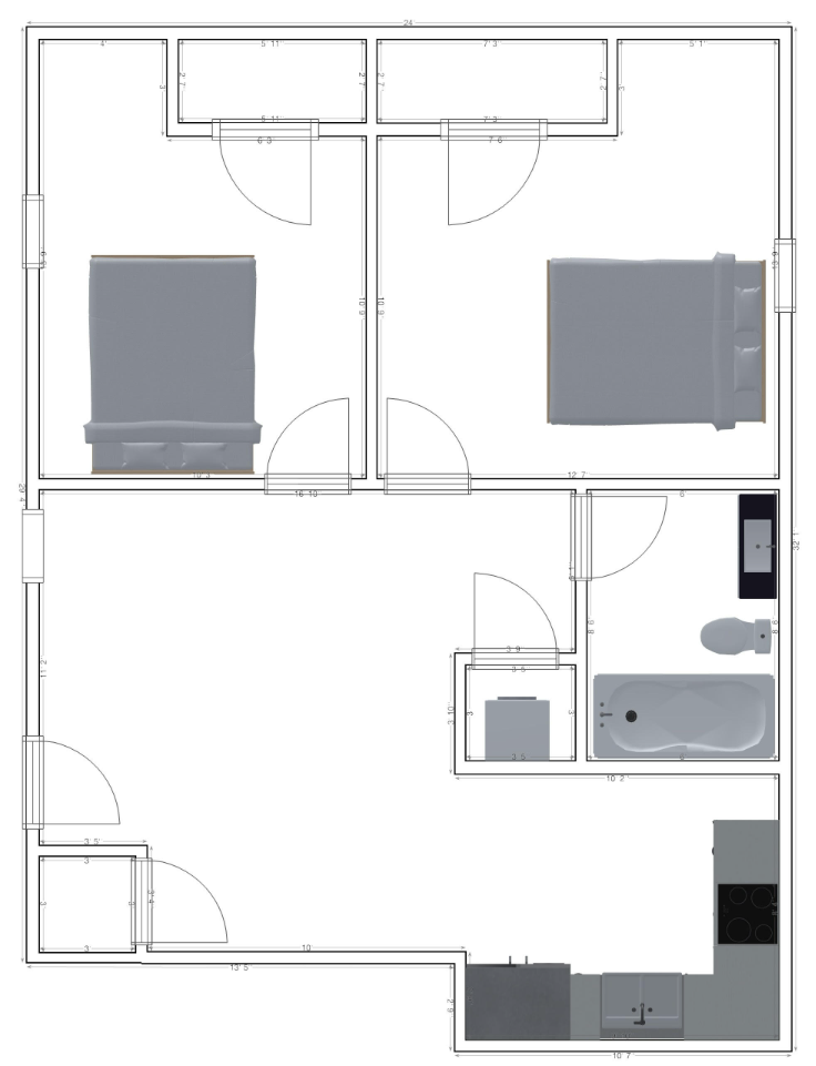 107C floor plan
